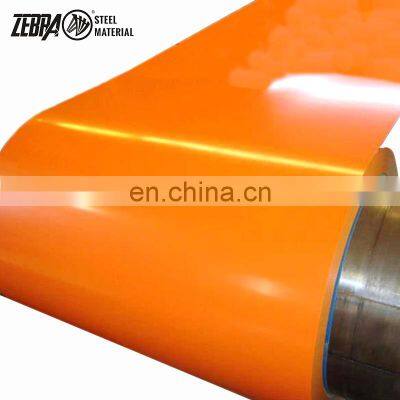 Prime Prepainted Galvanized PPGI Steel Coils Color Coated RAL 9024 Galvanised Goil Gor Roofing Sheet photo-3