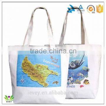 souvenir printed cotton reusalbe bag with printed design                        
                                                Quality Choice