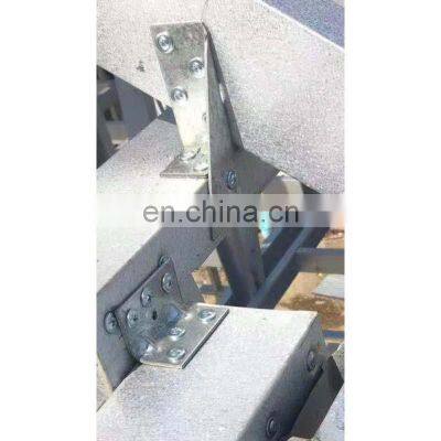 Custom sheet metal hardware Industrial parts support link frame wall mount bracket