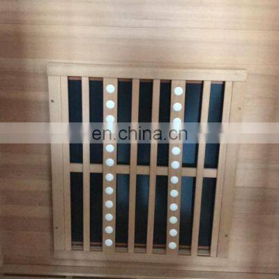 European Design Minimalist House Home Indoor Outdoor Solid Wooden Infrared Wet Steam Sauna Combined Room photo-5