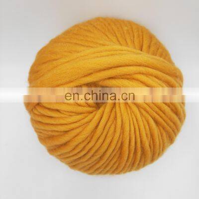Factory Wholesale Cheap Crochet Wool Knitting Yarn Roving Yarn for Rugs 100% Merino Wool photo-3