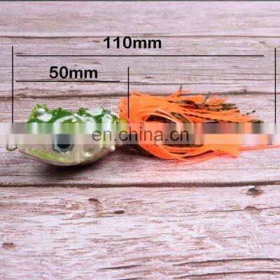 JOHNCOO 110mm 11g Hard Plastic Hard Body Bait Freshwater Saltwater Frog Lure Fishing Lures photo-4