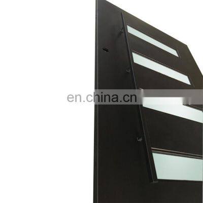 Contemporary House Safety Door Entrance Steel Pivot Design Front Door for Sale