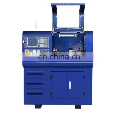 Desktop CNC Lathe Machine CNC210 With Siemens808D For Hobby School And Training photo-2