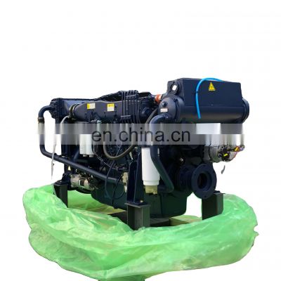 Factory direct sale 400hp Weichai WD12 series WD12C400-21 marine diesel engine