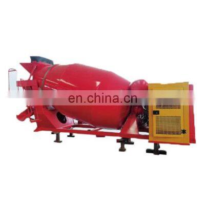 30KW new 4 cbm 6cbm 8cbm concrete mixer Mixing tank