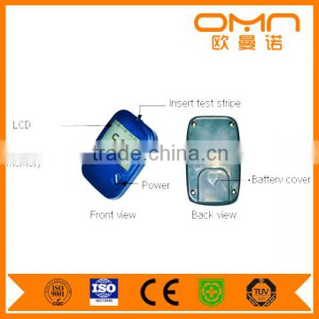 OEM blood glucose meter glucometer with CE ISO approved with cholesterol