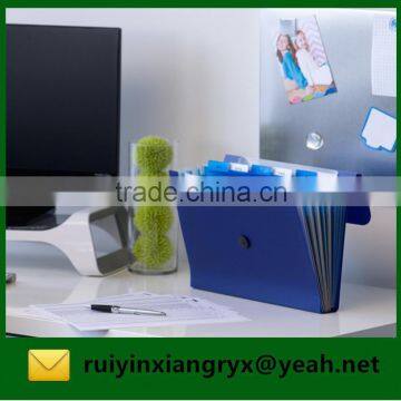 Plastic Button Expanding File Folder With Index Divider Quality Choice photo-4