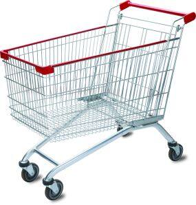 Metal Store Grocery Store Supermarket Shopping Trolley Cart