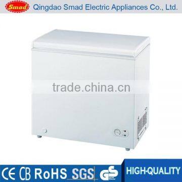 150L manual defrost chest freezer with top open door