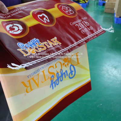 Wholesale Laminated Flour Empty Bag 25kg 50kg pp Woven Bags photo-2