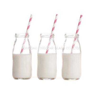 Glass Milk Bottle Container photo-5