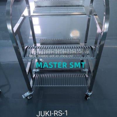 Aluminum Alloy Material SMT Storage Feeder Cart for JUKI RS-1 Electronics Feeder