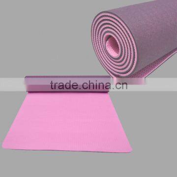 New style double color PVC yoga mat