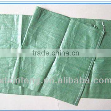 Green colour PP Woven bags for Sand