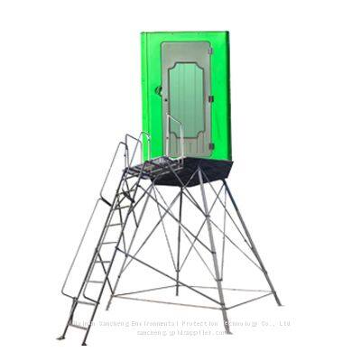 Outdoor Hunting Lounge Hunting Platform HDPE Full Plastic Steel Structure Fishing House photo-4