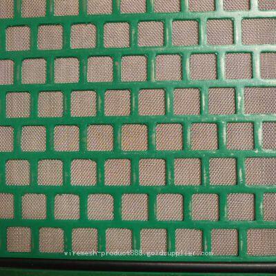 Hookstrip Flat Type Oil Shale Shaker Screen