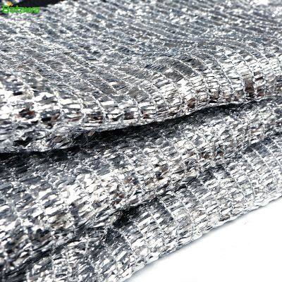 Aluminum Net Garden Shade Cloth 80% UV 4 X 3 m Sunblock Silver Reflective Shade Cloth photo-3