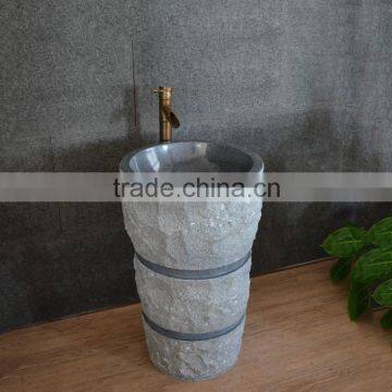 Indoor Beautiful Natural Granite Bathroom Sink photo-3