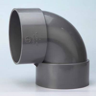 Anchor Brand UPVC Japanese Standard Industrial Drainage 90° Elbow