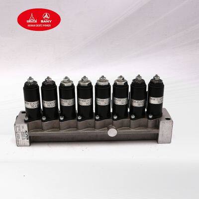 Solenoid Operated Control Valve Block 60084801 for SANY SY215C9 SY235C9 SY335 SY365 SK200-8 Solenoid Valve Price photo-2