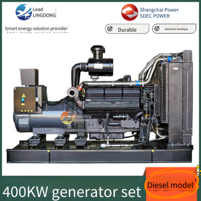 Shanghai Diesel 12v135 Series 400kw Diesel Generator Sets, Fuel-efficient and Durable, Preferred in the Generator Rental Market