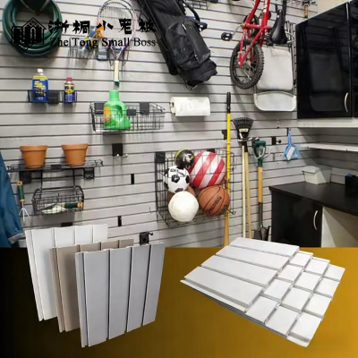 Zhe Tong Small Boss US Standard Moisture-Proof PVC Slatwall Panel Slat Wall for Garage photo-2