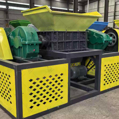 Waterproof Cloth Crusher Waste Tarps Grinder Shredding Machine
