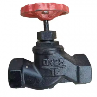 J11F-16 J11X-16 GOST Globe Valve PN10/16 Small Size Cast Iron Globe Valve GOST Female Thread Globe Valve Water Tap Manufacture photo-6