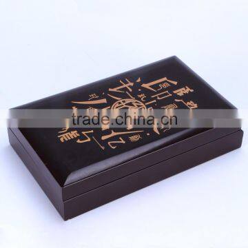 Top Quality Empty Luxury MDF Wood Perfume Packaging Box