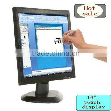 High Quality Pos System DL19"Touch Screen Cheap LCD Monitor With VGA