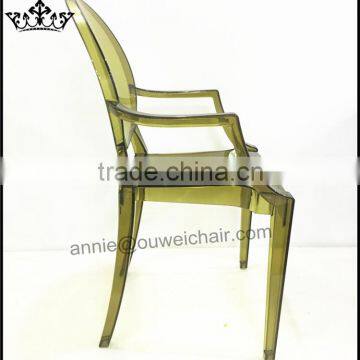 Stacking PC Armchair / Dining PC Chair / Oliver Green Chair photo-3