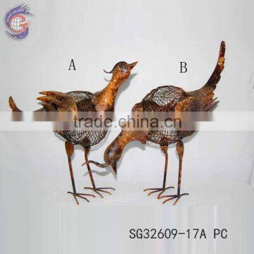 wholesale big size antique decoration pheasant birds                        
                                                Quality Choice