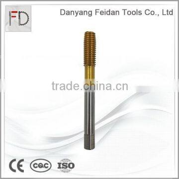 Thread Forming Threading Tap Bottoming Style TiN Coated High Speed Steel