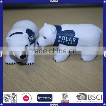 kids like soft bear pu anti stress ball