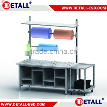 (DETALL Brand) Professional packing table with cutter and ball transfer unit                        
                                                Quality Choice