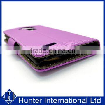 AAA Quality Plain Wallet Case For LGG4 photo-3