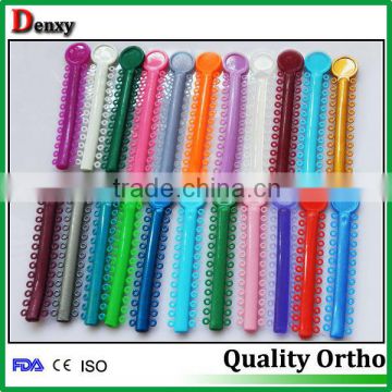 nice price dental ortho transparent /clear dental ligature tie