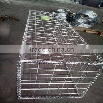 Galvanize steel gabion basket/welded gabion mesh/sale gabion