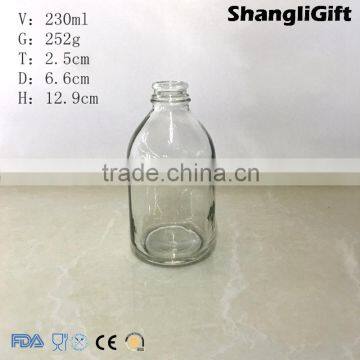 230ml Salt Water Bottle Plain Glass Bottle Ddisinfect Bottle photo-2