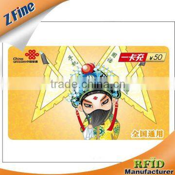 Professional high quality CMYK rfid smart card with chip and magnetic stripe