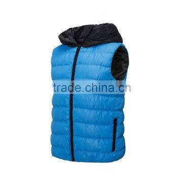 winter 100% polyester custom sleeveless jacket vest women