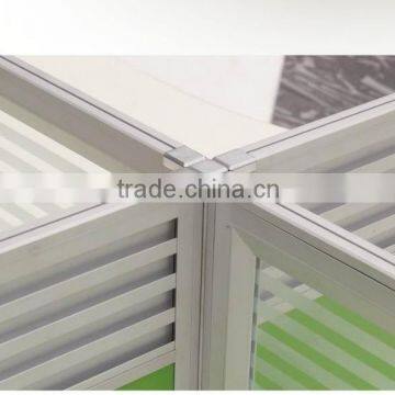 Hight Quality Cheap Price New Modern Design Office Furniture With 30mm Thickness Aluminum Frame Office Partition