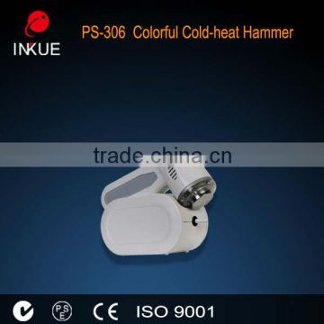 High quality portable supersonic cold hammer beauty machine with LED blue light