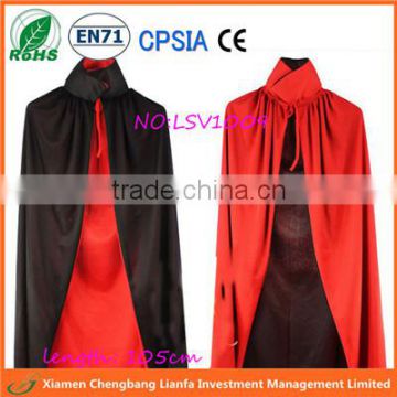 wholesale adults/kids red cloaks,customized red capes halloween vampires cloaks,Collar Cape Vampire costume cloaks