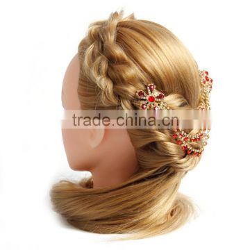 Cheap Make Up Synthetic Hair Mannequin Head, Synthetic Hair Training Mannequin Head