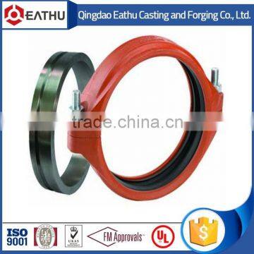 FM UL certified ductile iron grooved coupling