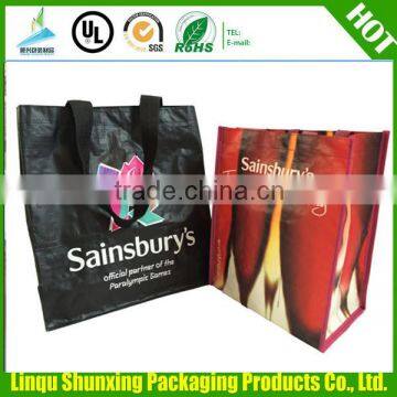 christmas shopping bag / foldable shopping bag / custom printing bag