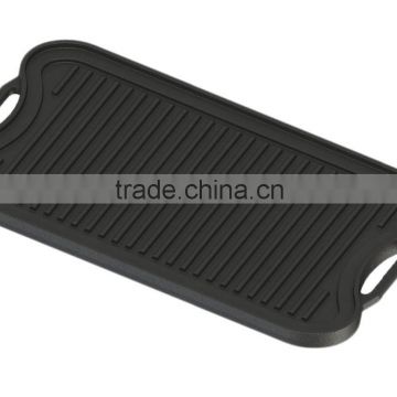 Cast Iron Cookware Reversible Griddle Plate/ hotplate