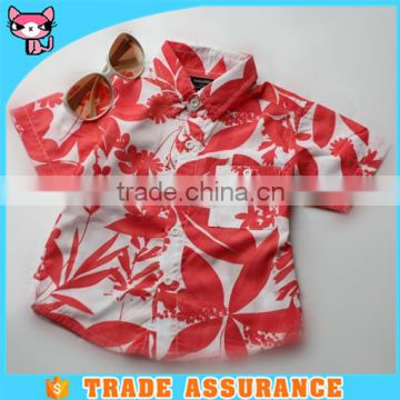 Kids Wear Manufacturer Children Hawaiian Shirt for Kid